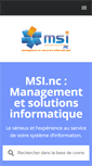 Mobile Screenshot of msi.nc